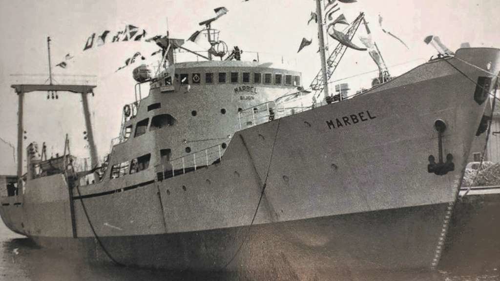 O buque 'Marbel' (Foto: www.webmar.com).