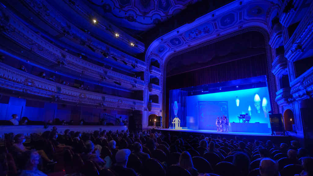 A xarra que se entrega nos Premios de Teatro María Casares (Foto: LaDiapo).