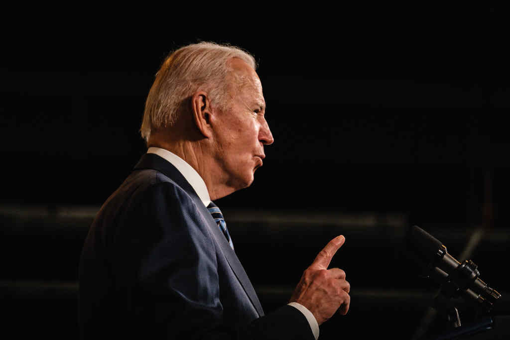 Joe Biden a semana pasada. (Foto:  Andrew Dolph / Europa Press)