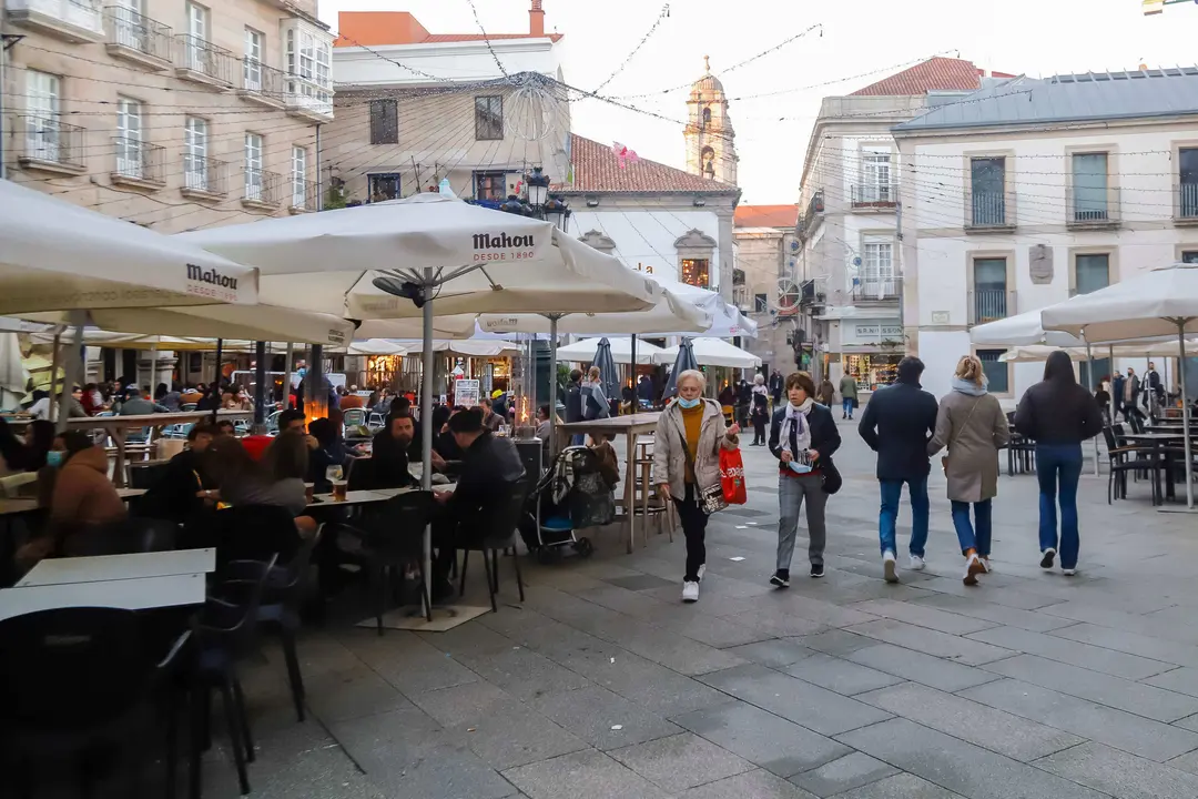 Terraza de Vigo. (Foto: Marta V&aacute;zquez/Europa Press)