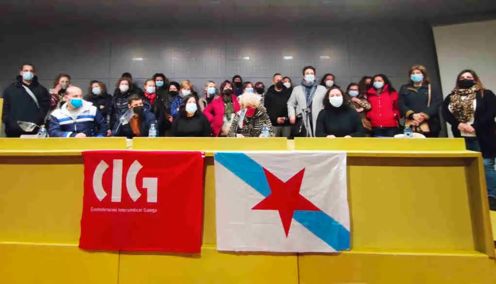 Presentaci&oacute;n do acordo da conserva da CIG. (Foto: N&oacute;s Diario)