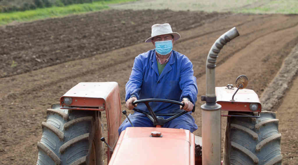 Agricultor lucense traballando a terra. (Foto: Carlos Castro / Europa Press)