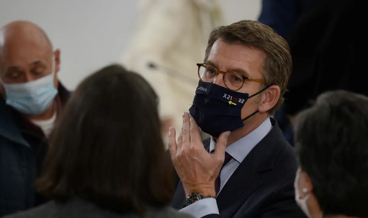 O presidente da Xunta, Alberto N&uacute;&ntilde;ez Feixoo. (Foto: Rosa Veiga/Europa Press)