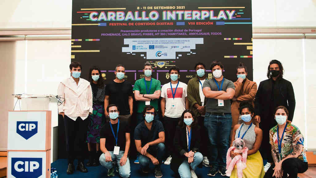 Encontro de produtoras na edición do Carballo Interplay 2021 (Foto: Leo López).