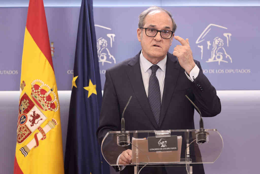 Ángel Gabilondo durante a presentación do informe. (Foto: Eduardo Parra / Europa Press)