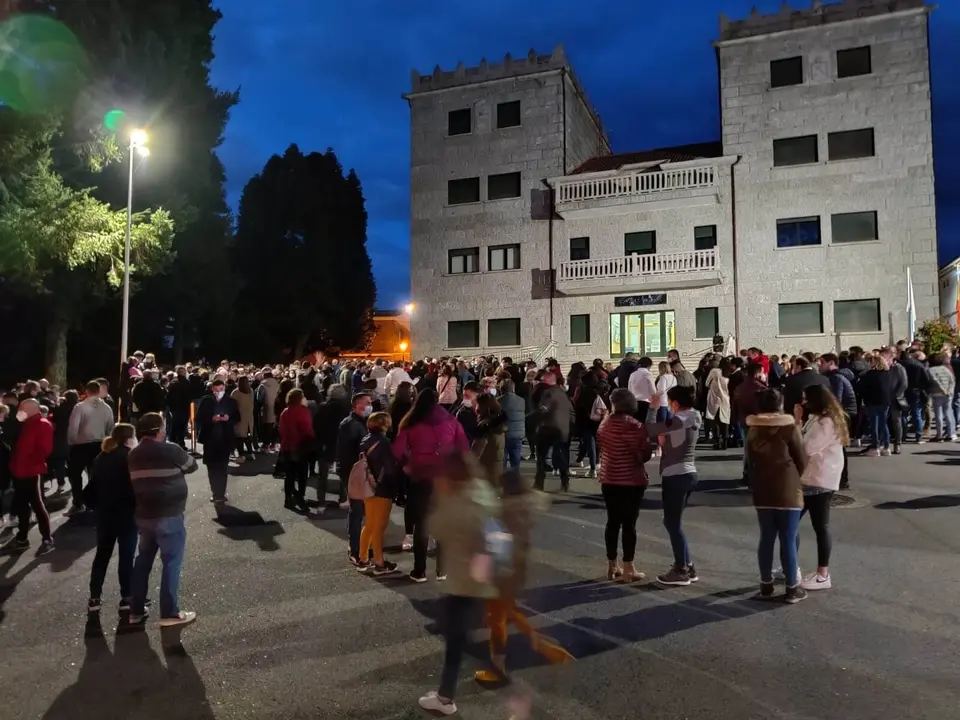 Concentraci&oacute;n en repulsa polo feminicidio ocorrido en Barro. (Foto: Europa Press)