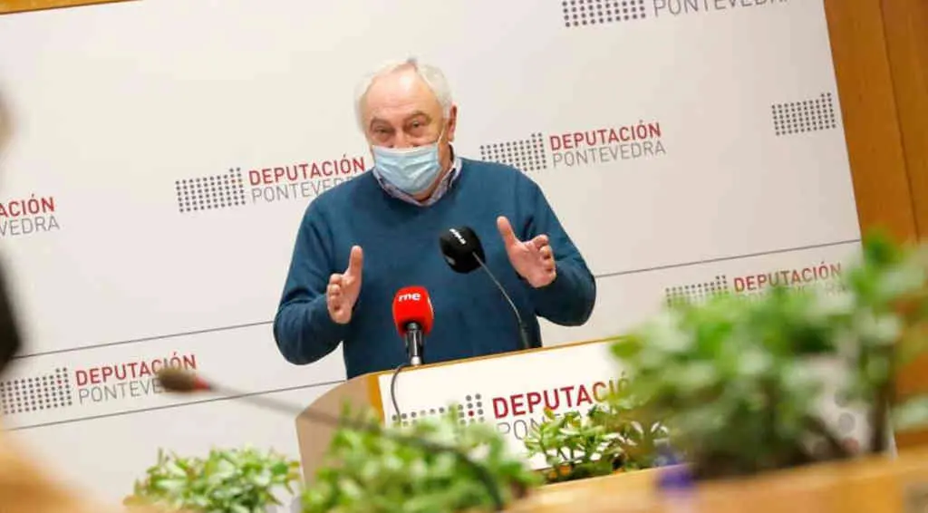 O vicepresidente da Deputaci&oacute;n de Pontevedra explicou na terza feira os detalles dos investimentos en inspecci&oacute;n de residuos. (Foto: Deputaci&oacute;n de Pontevedra)