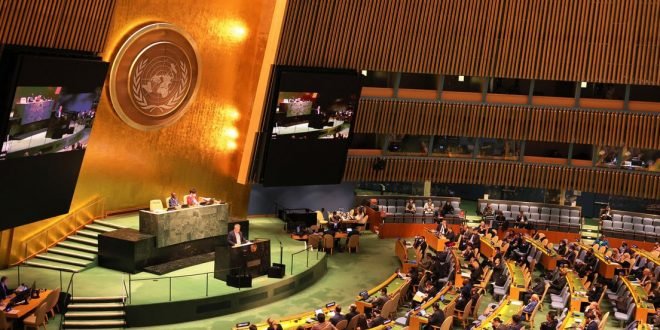 A Asemblea de Nacións Unidas suspende Rusia. (Foto: Nós Diario)