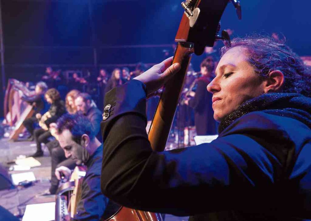 Concerto da orquestra SonDeSeu en Arzúa en 2018.