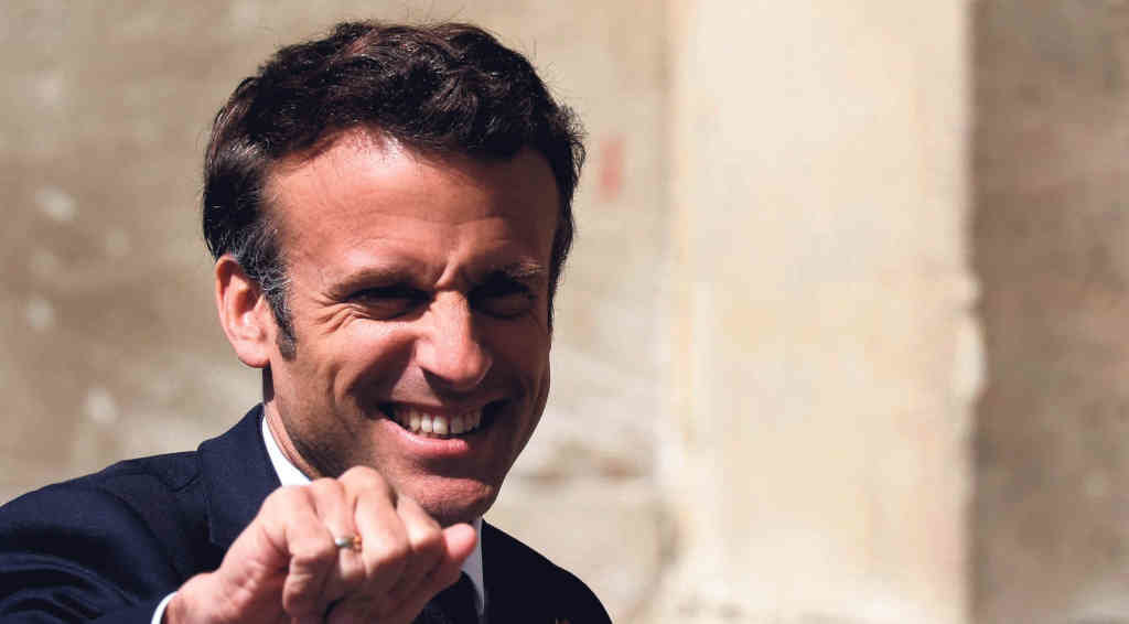mmanuelle Macron aspira a revalidar a Presidencia de Francia. (Foto: Thomas Coex / AFP / dpa)