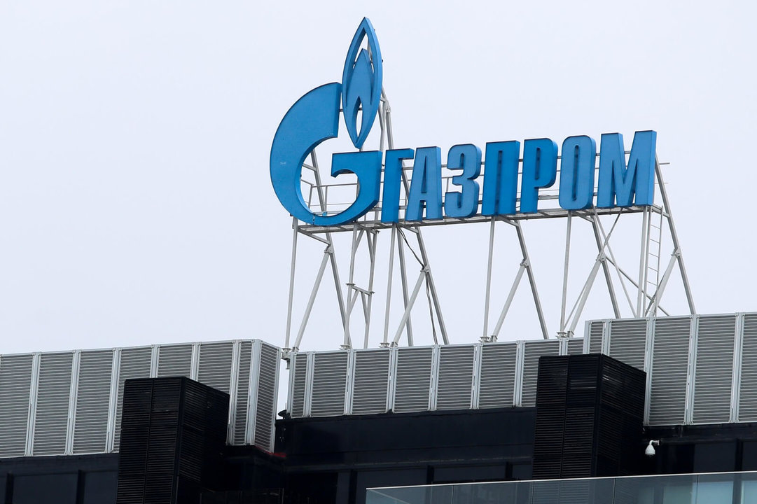 Edificio da gasificadora rusa Gazprom. (Foto: Stringer / dpa)