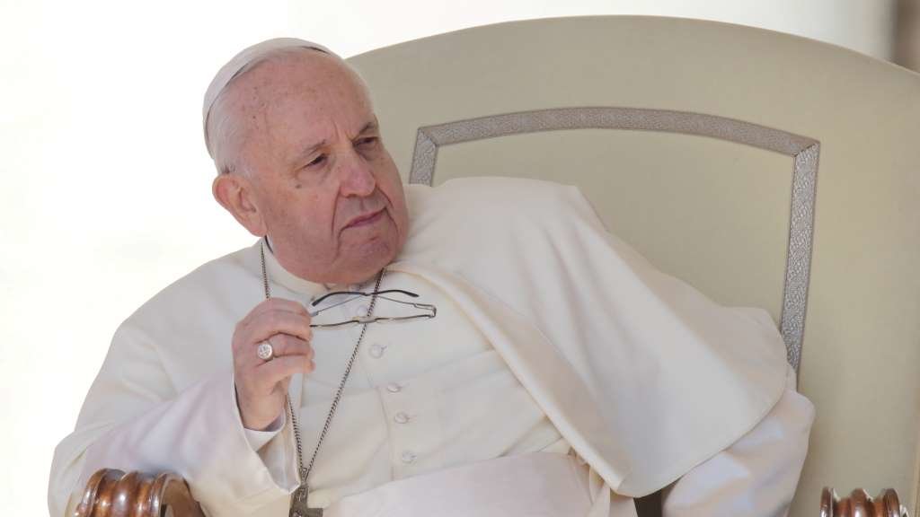 O Papa Francisco, no Vaticano, o pasado 27 de abril. (Foto: Evandro Inetti / ZUMA Press)