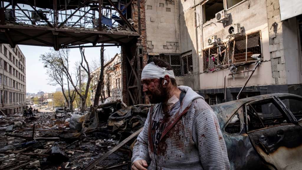 ONGs constataron o uso de bombas de acio en Kharkiv. (Foto: Alex Chan Tsz Yuk / SOPA Images)