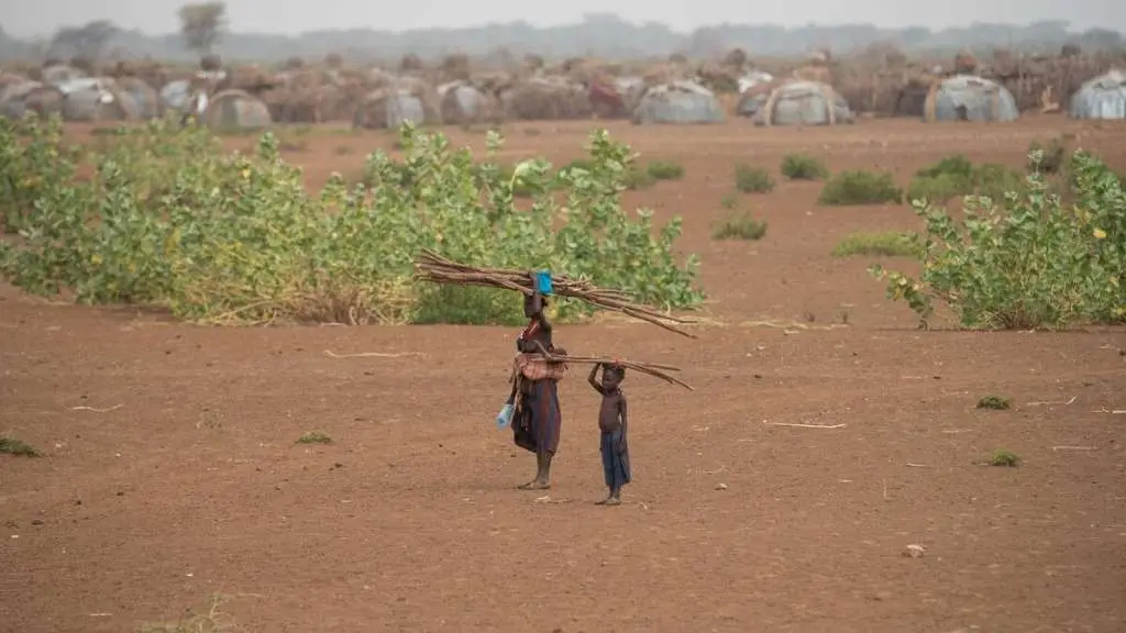 O sur de Omo, en Etiop&iacute;a, &eacute; unha das zonas m&aacute;is afectadas pola seca. (Foto: Europa Press)