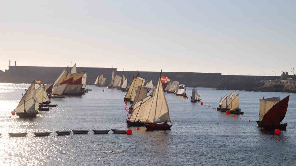 Encontro de Embarcacións Tradicionais da Galiza na Guarda (Foto: Culturmar/Arquivo).