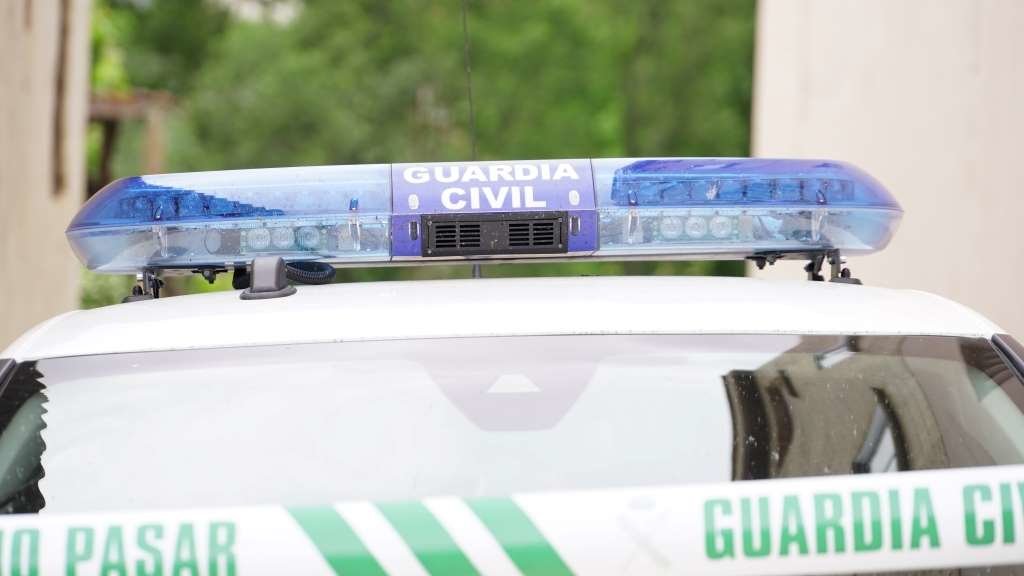 Vehículo da Garda Civil (Foto: Alberto Ruiz / Europa Press).