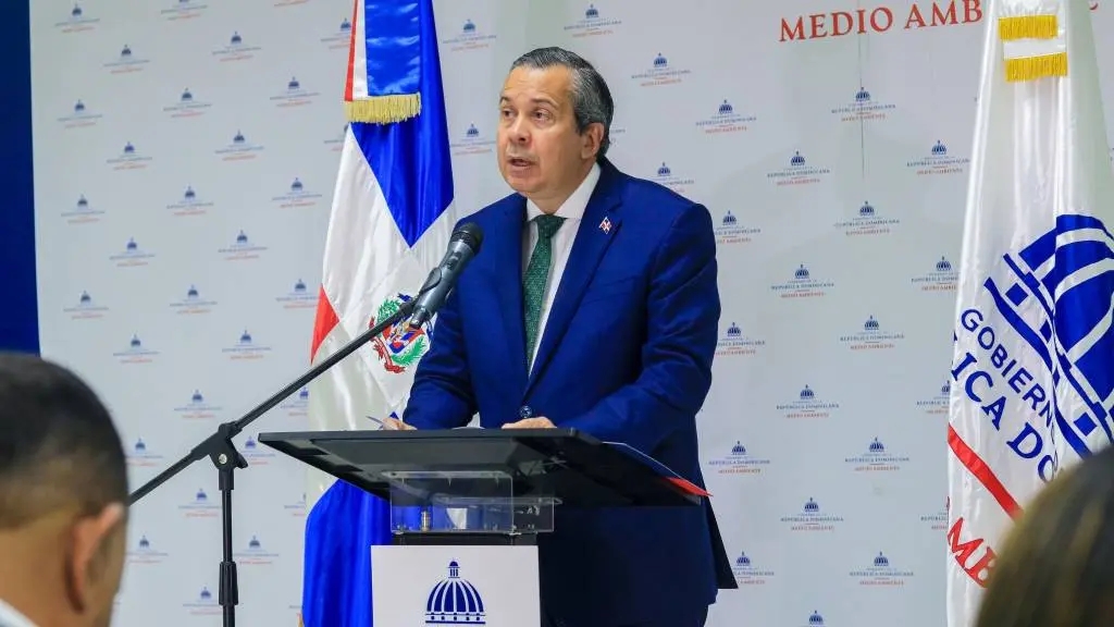 O ministro de Medio Ambiente dominicano, Jorge Mera. (Foto: Goberno da Rep&uacute;blica Dominicana)