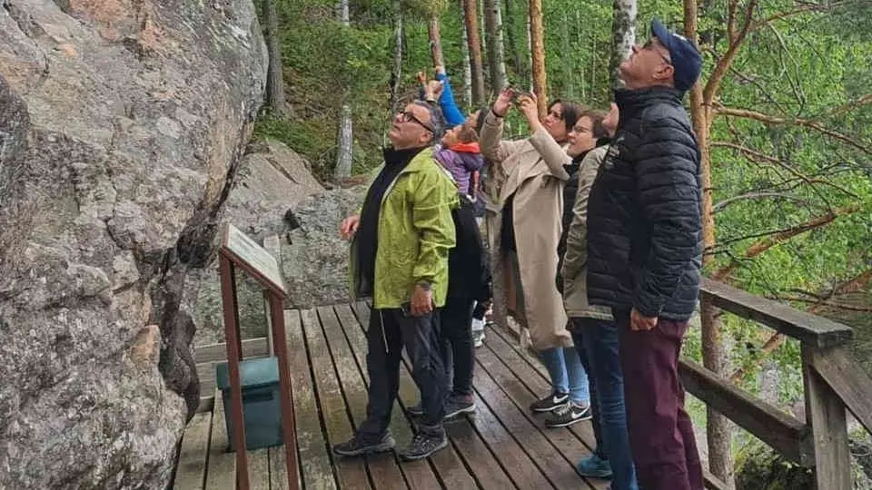 Xos&eacute; Manuel Rey en Finlandia. (Foto: N&oacute;s Diario).
