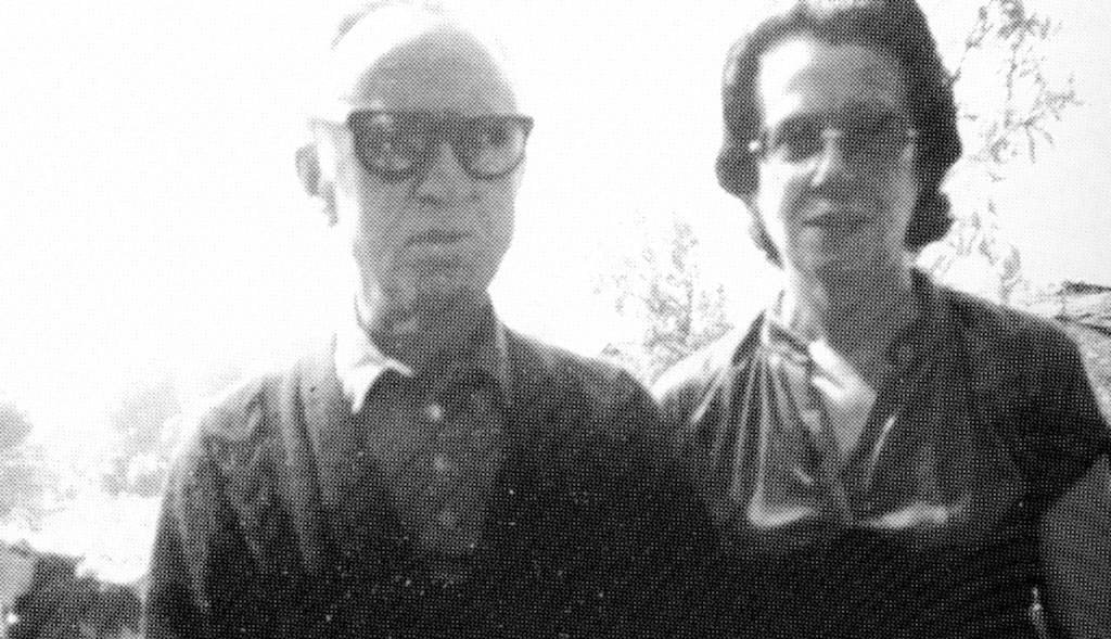 Delgado Gurriarán e Celia Teixeiro. (Foto: Arquivo familiar da familia de Florencio Delgado Gurriarán).