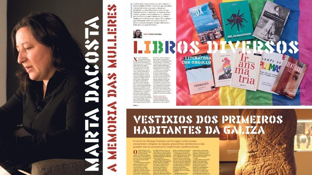 Estas son algunhas das pezas que poderás ler este sábado en 'Sermos Galiza'. (Foto: Nós Diario)