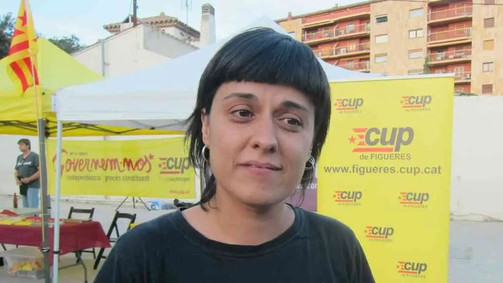 A ex deputada da CUP Anna Gabriel, en 2018. (Foto: Europa Press)