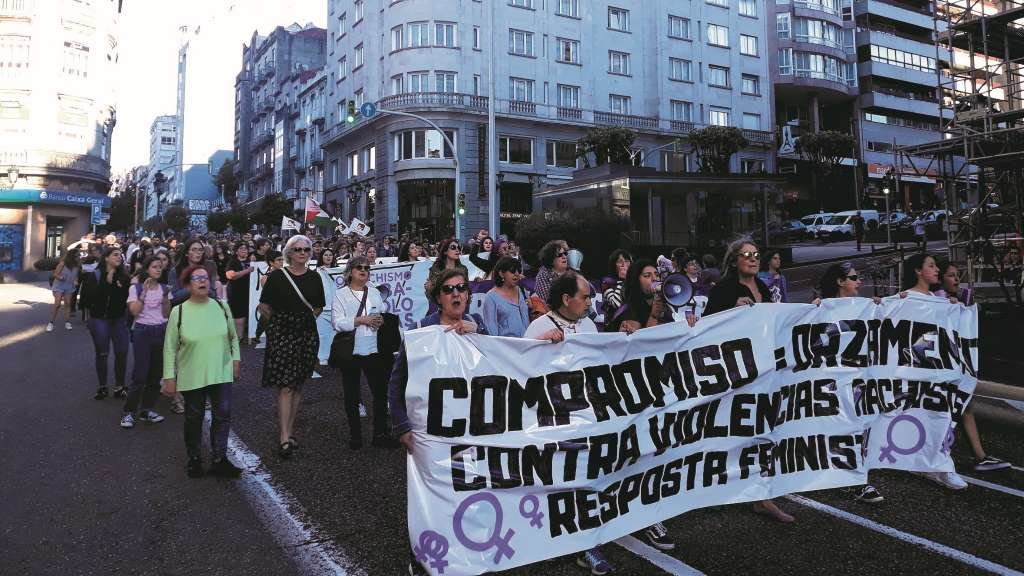 A memoria 2021 da actividade xudicial da Galiza recolle que 21% de persoas novas consideran que a violencia de xénero non existe. (Foto: Europa Press)