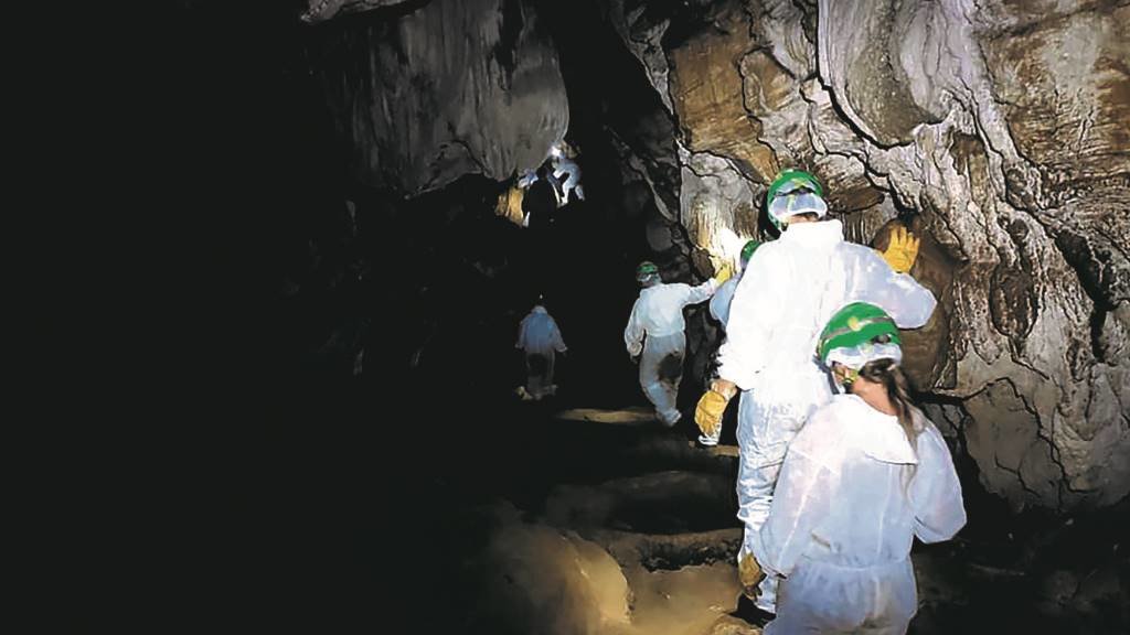 No verán, a cova do Rei Cintolo recibe a visita programada de tres grupos de entre catro e 10 persoas. (Foto: Nós Diario)