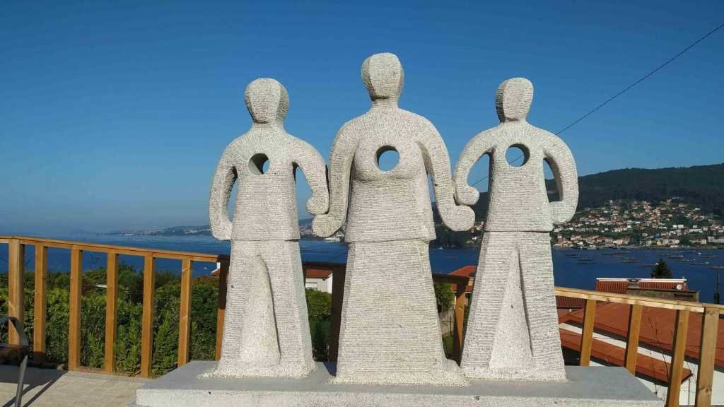 Monumento ás vítimas da represión franquista. (Foto: Concello de Redondela)
