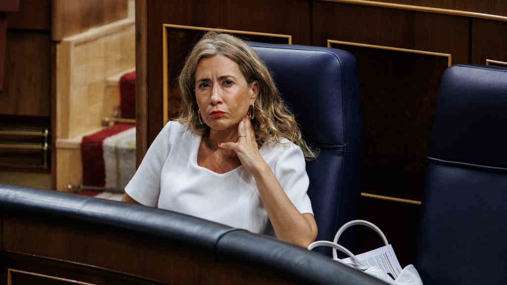 A ministra de Transportes, Raquel Sánchez, foi a encargada de defender o decreto de aforro enerxético no Congreso (Foto: Alejandro Martínez Vélez / Europa Press).