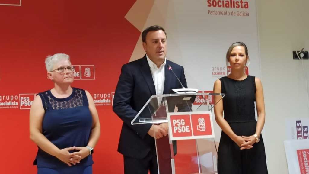O líder socialista, Valentín González Formoso, denunciou os recortes no ensino. (Foto: Europa Press)