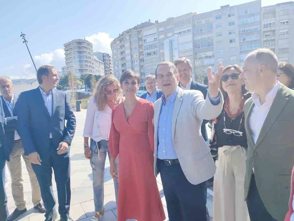 A ministra de Políticas Territoriais, Isabel Rodríguez, durante a súa visita a Vigo. (Foto: Europa Press)