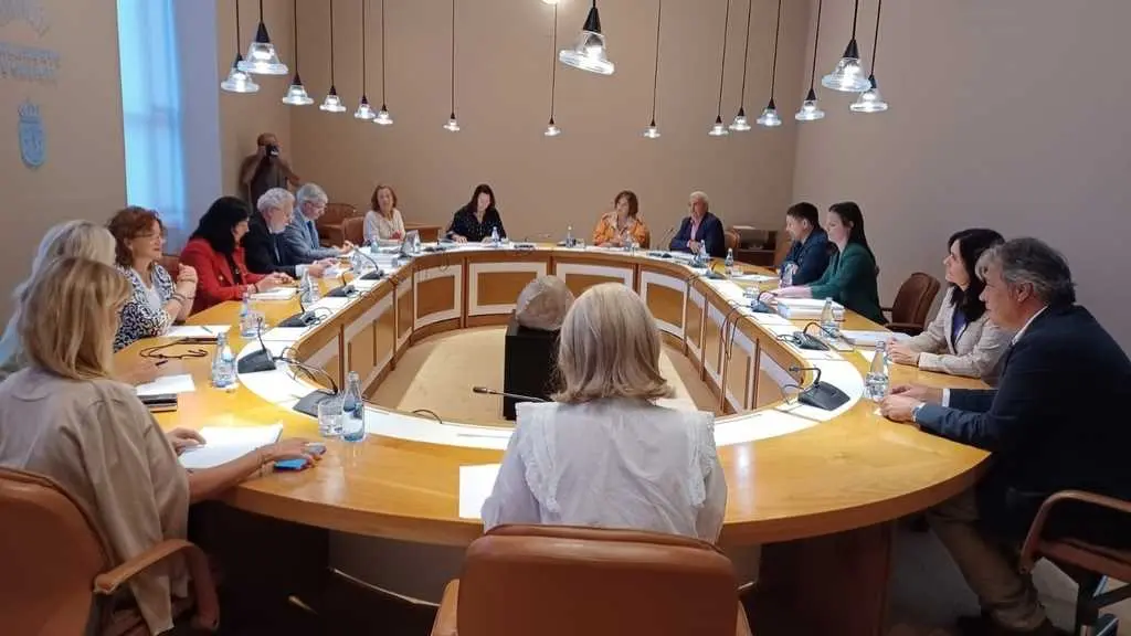 A Xunta de Portavoces reuniuse na C&aacute;mara nesta terza feira. (Foto: Europa Press)