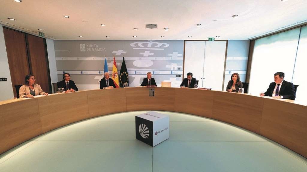 O Consello da Xunta da Galiza reuniuse nesta quinta feira en San Caetano, Santiago de Compostela. (Foto: Xunta da Galiza)