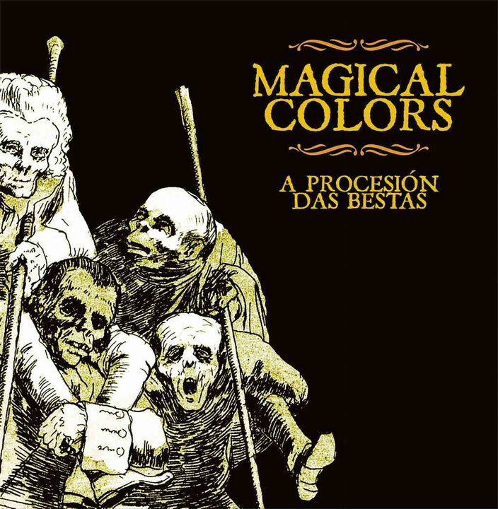 Capa de 'A procesión das bestas', de Magical Colors