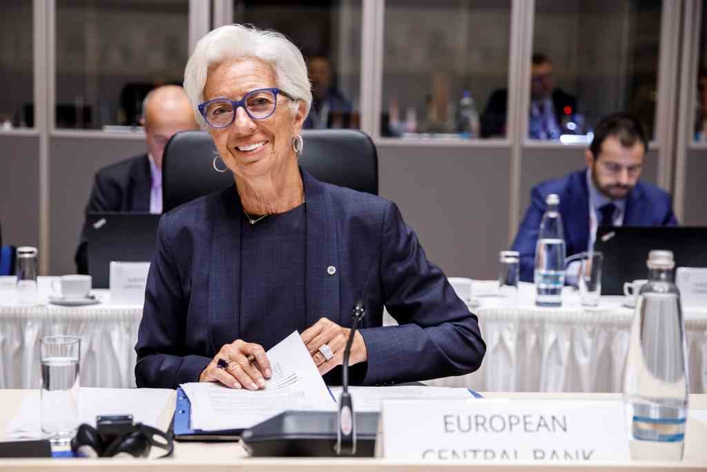 A presidenta do BCE, Cristine Lagarde. (Foto: Europa Press)