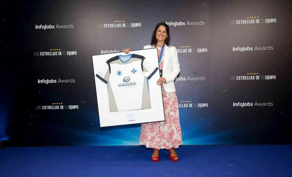 Gadis, na gala de InfoJobs. (Foto: Europa Press)