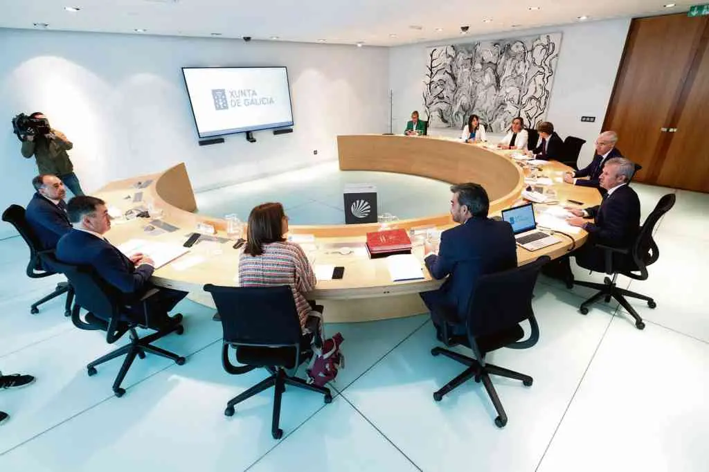 A reuni&oacute;n semanal do Goberno galego, decorrida onte, aprobou o anteproxecto de lei do xogo, que agora ir&aacute; ao Parlamento. (Foto: Xunta da Galiza)