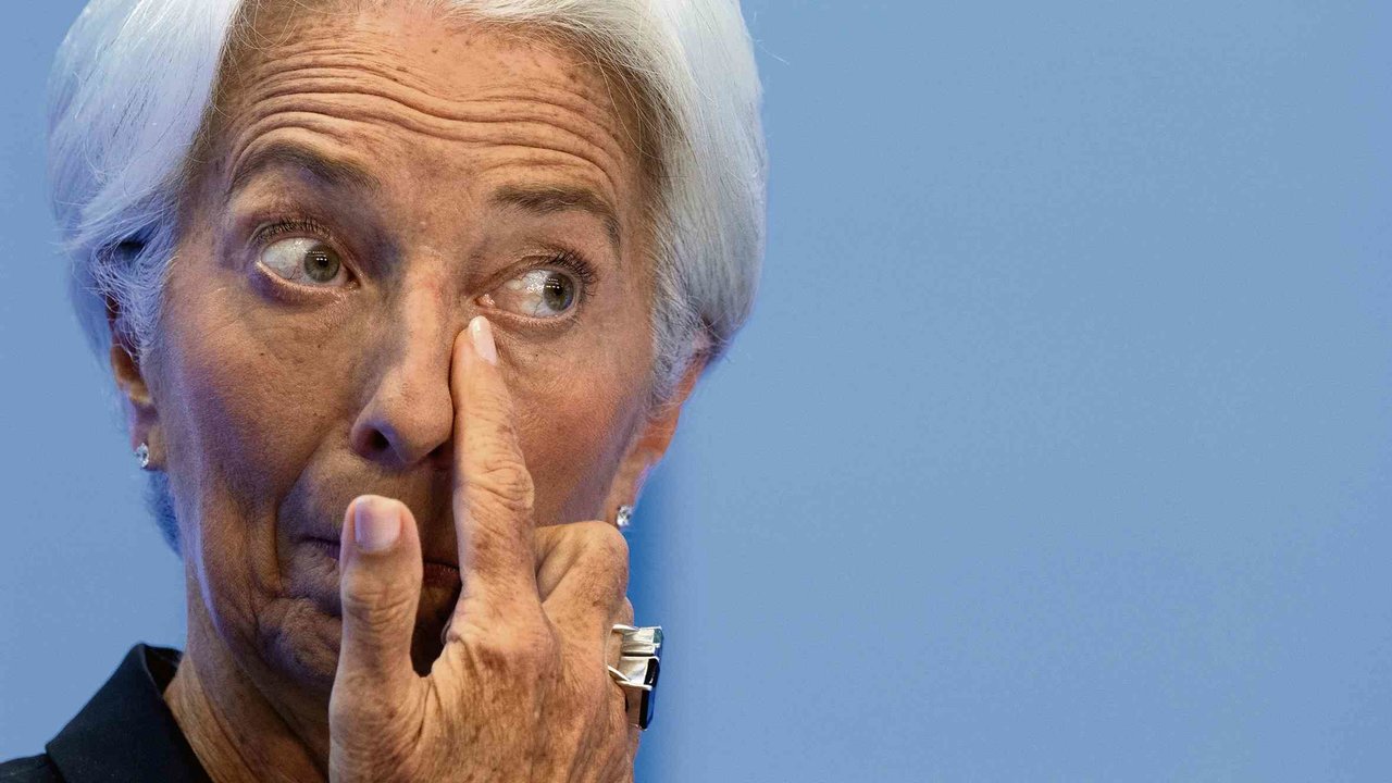 Christine Lagarde, presidenta do BCE, está no albo das críticas (Foto: Boris Roessler / DPA).