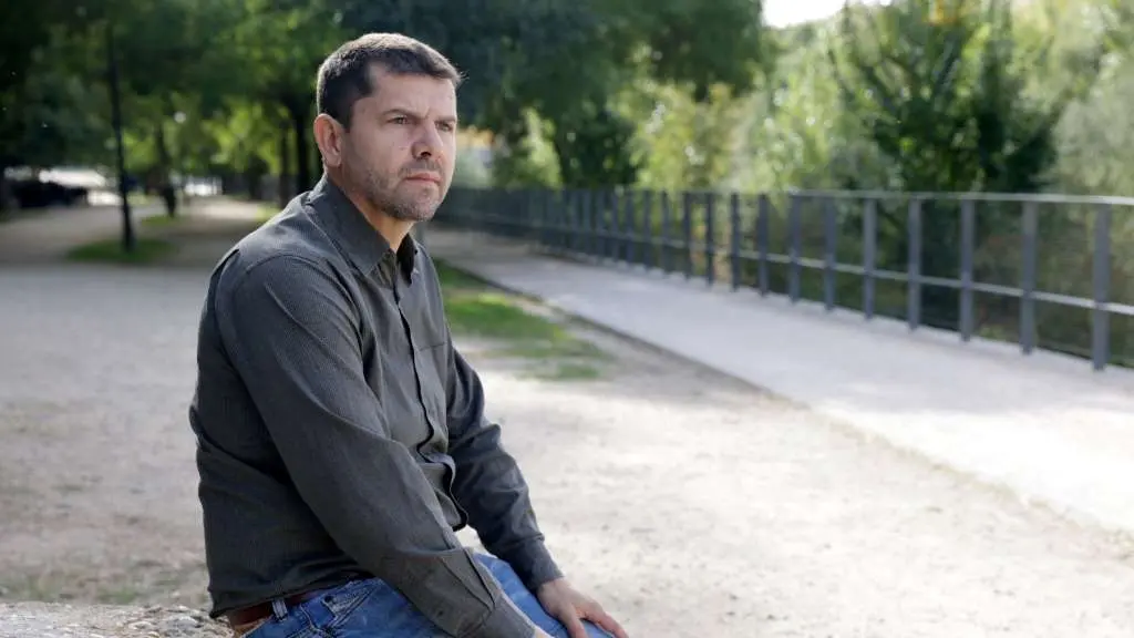 Jes&uacute;s Dom&iacute;nguez, portavoz das v&iacute;timas do accidente de Angrois en 2013 (Foto: Jos&eacute; Gonz&aacute;lez).