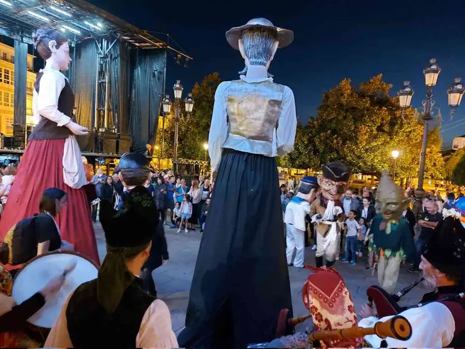 Primeira noite do San Froil&aacute;n. (Foto: Europa Press)