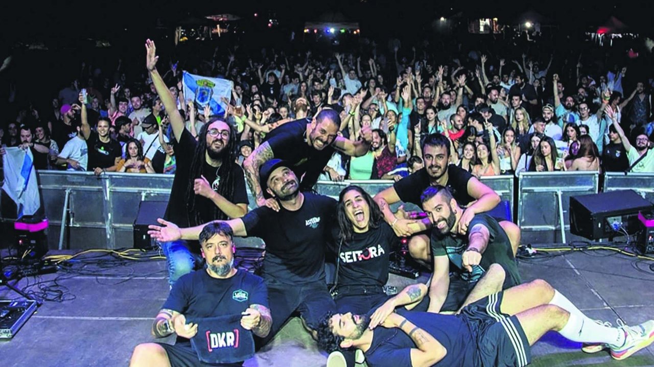 O grupo Dakidarría (Foto: Nós Diario).