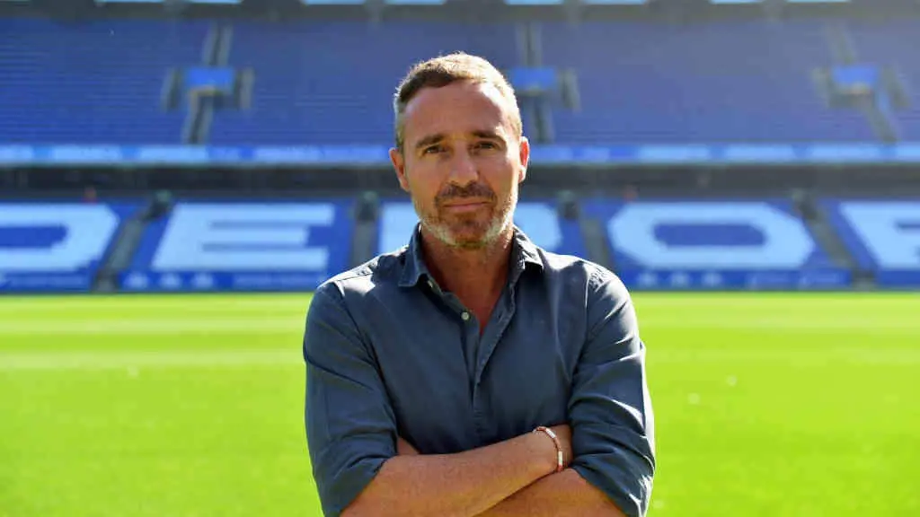 &Oacute;scar Cano en Riazor (Foto: D&eacute;por)