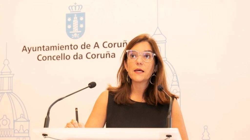 A alcaldesa da Coruña, Inés Rei. (Foto: Andy Pérez)