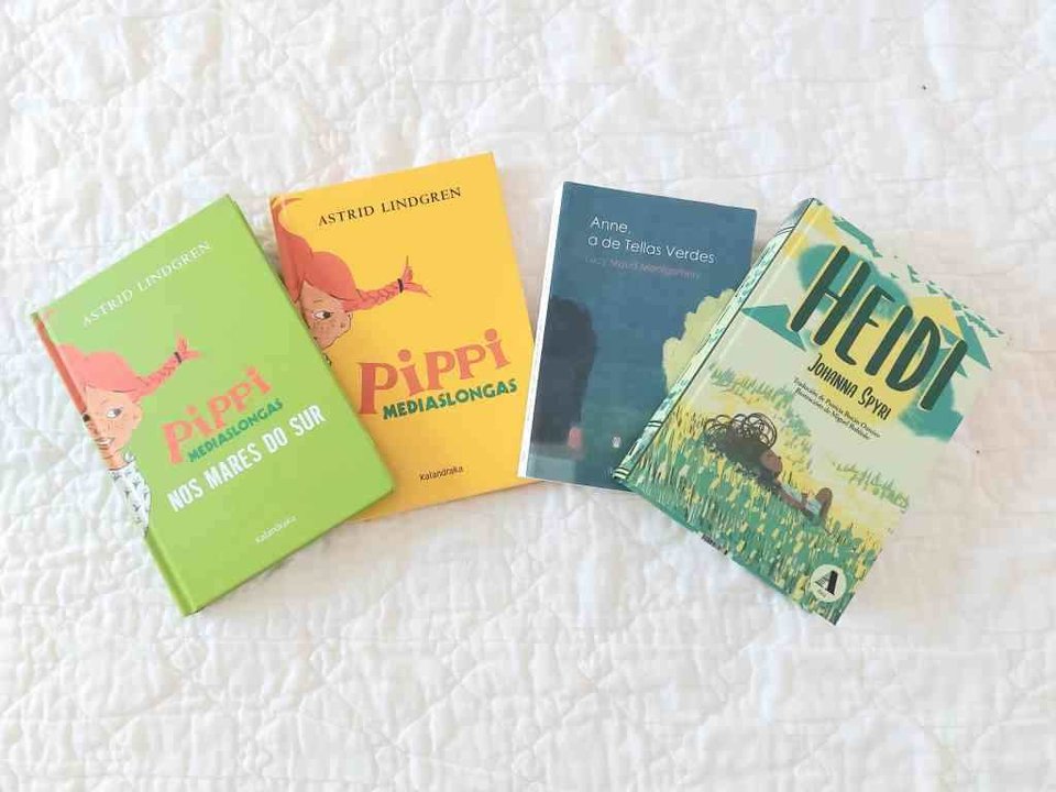 Grazas ás traducións recentes, contamos con 'Heidi', 'Pippi Mediaslongas' e 'Anne, a de Tellas Verdes en galego'.