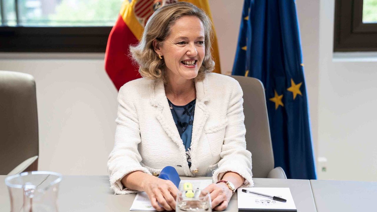 A vicepresidenta primeira do Goberno español, Nadia Calviño (Foto: A. Pérez Meca / Europa Press).
