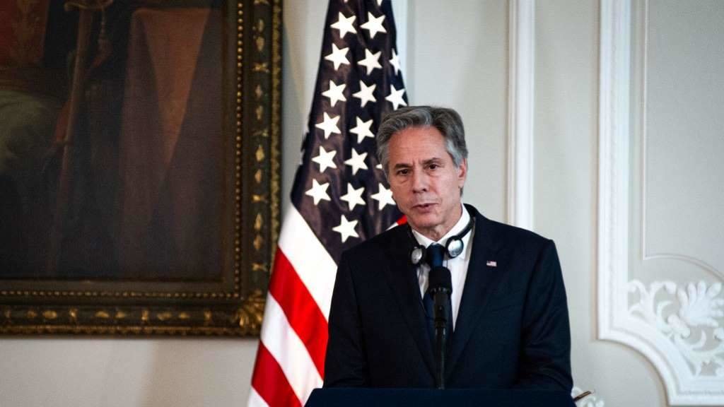 O secretario de Estado dos EUA, Antony Blinken. (Foto: S. Barros / LongVisual)