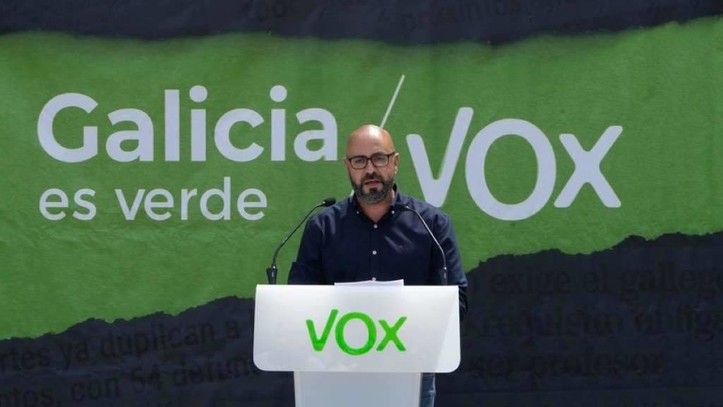 Ricardo Morado foi o candidato da formación de extrema dereita á Presidencia da Xunta en 2020. (Foto: Vox)