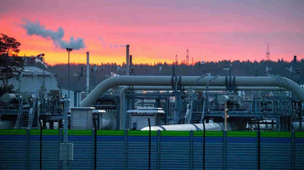 Planta de procesamento de gas natural ruso en Lubmin, Alemaña. (Foto: Stefan Sauer / dpa)