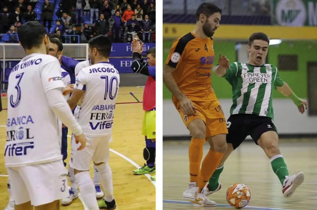 O Parrulo Ferrol e o Burela FS buscan manter as boas sensaci&oacute;ns (Foto: Parrulo Ferrol / Burela FS).