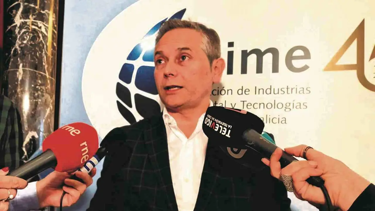 O secretario xeral de Asime, Enrique Mall&oacute;n (Pedro Davila / Europa Press).